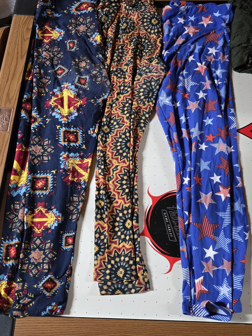 3 LulaRoe Tall And Curvy Leggings